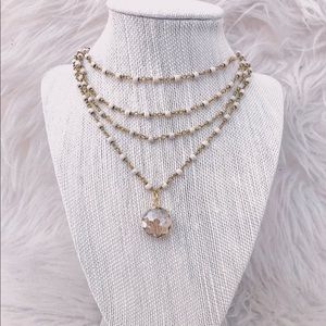 Raw and Rebellious Amber Daylight Necklace